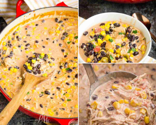 White Chicken Chilli cover photo collage