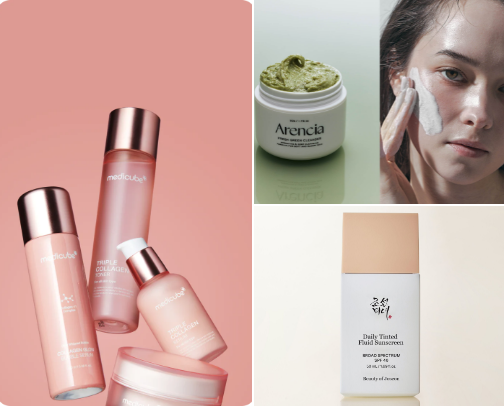 Your Glow Starts Here ✨ cover photo collage