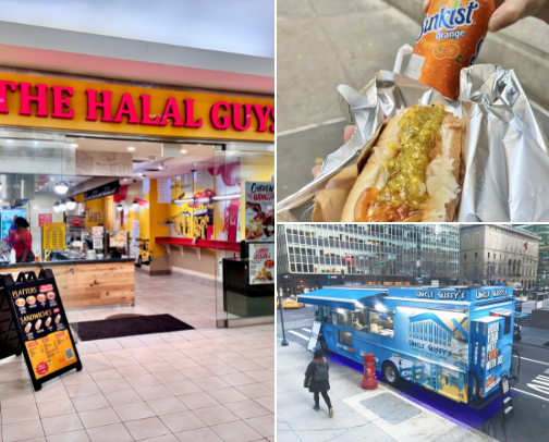 Best street food in NY🍔 cover photo collage