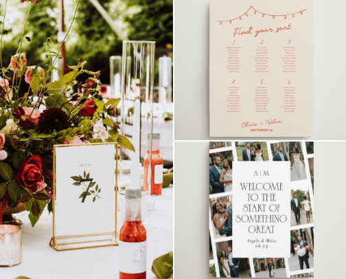 Stylish Home & Wedding Essentials by Minted ✨🌿 cover photo collage