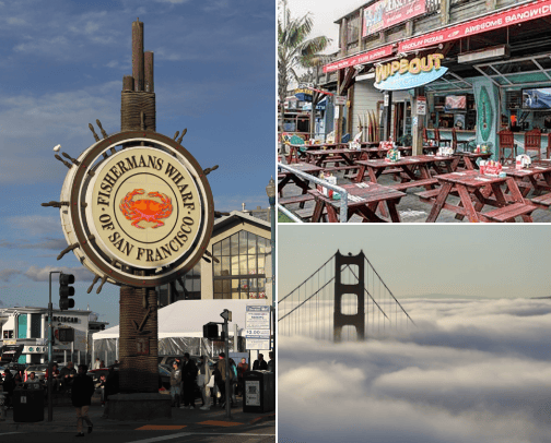 San Francisco cover photo collage