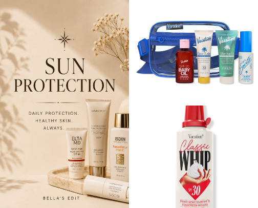 Sun Protection cover photo collage