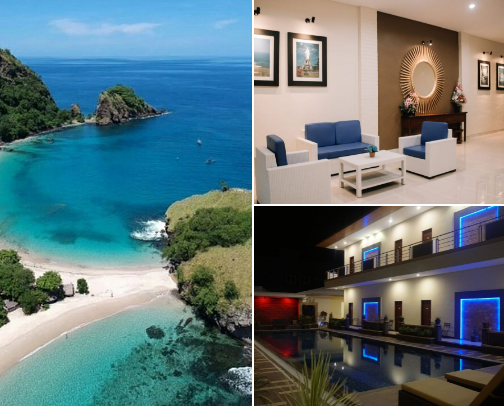 Indonesia’s Hidden Beaches and Top Nearby Stays cover photo collage