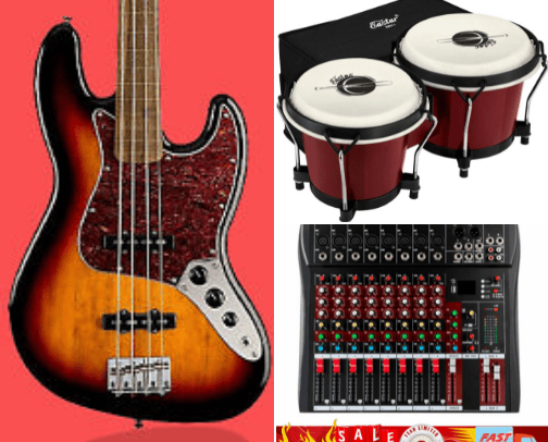 Ebay instruments cover photo collage