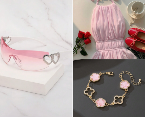 Pink Aesthetic Must-Haves cover photo collage