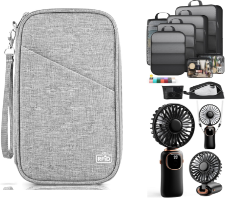 Travel Essentials for Stress-Free Trips cover photo collage