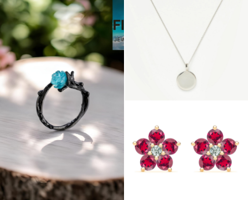 Whimsical Florals cover photo collage