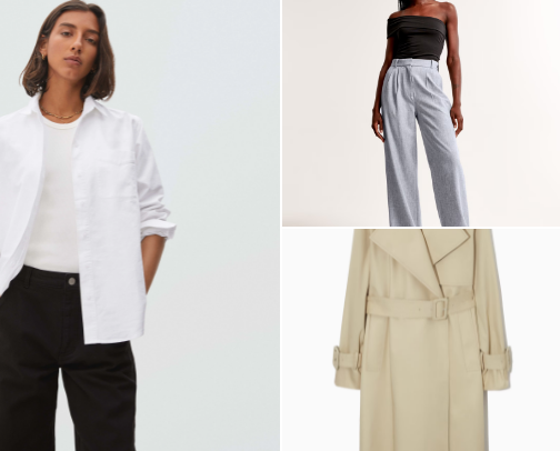 The Clean Capsule: Wardrobe Staples You’ll Wear on Repeat cover photo collage