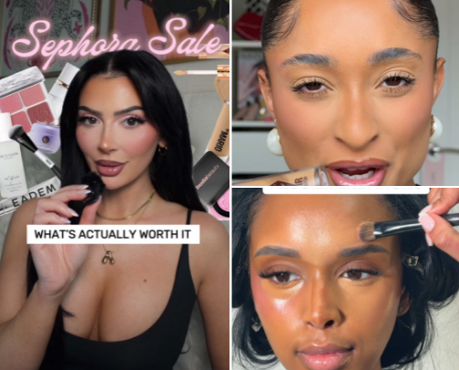 Top selling make up cover photo collage