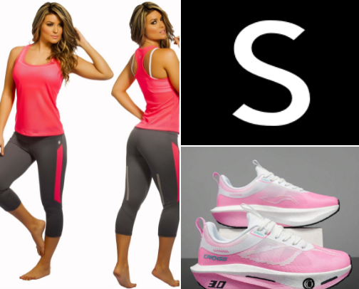 Shein sportswear cover photo collage