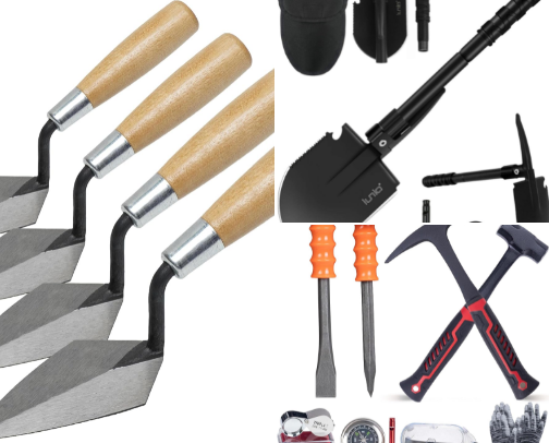 Archaeologist's Field Kit: Tools, Tech, and Gear cover photo collage
