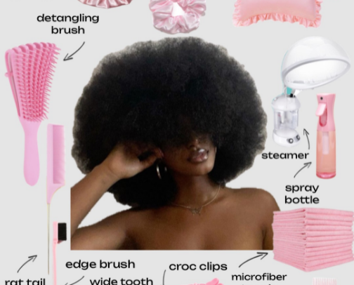 Everything Hair — Natural Girly Edition 💁🏾‍♀️ cover photo collage