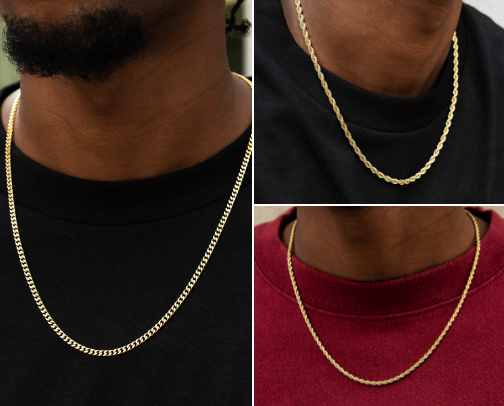 Shop Top Trending Chains on GLD cover photo collage