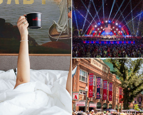 Trip to Boston cover photo collage