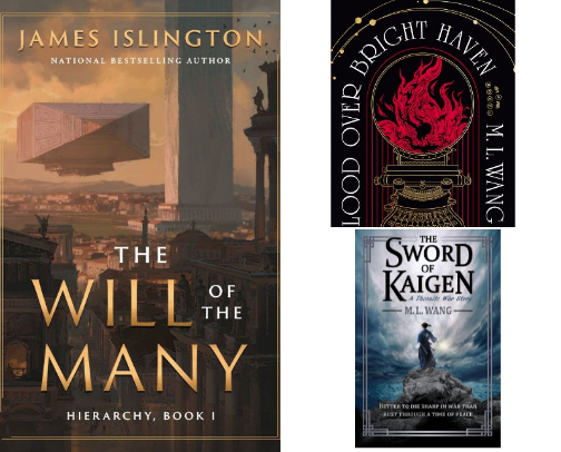 my 5 star fantasy/sci-fi reads part: 1 📚 cover photo collage