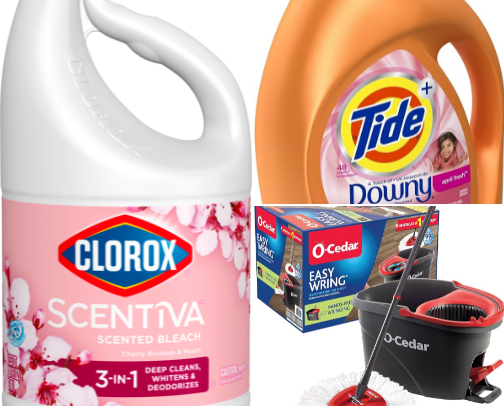 Household Staples ❤️ 🧺 🧼🧽 ❤️ cover photo collage