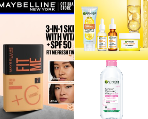 My favorite beauty recs cover photo collage