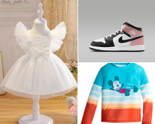 🧒 Adorable kids fashion finds-stylish and affordable. cover photo collage