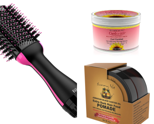 My go-to hair products 💇‍♀️ cover photo collage