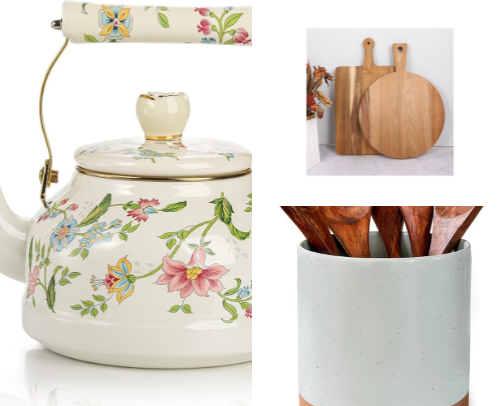 Beautiful & Practical Kitchen Finds cover photo collage
