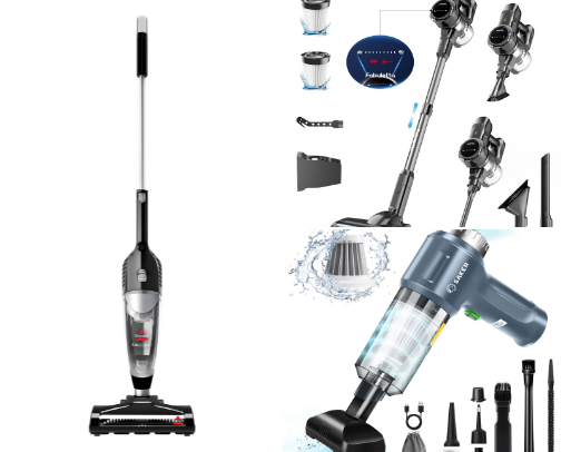 Strong Suction Vacuums That Are Super Easy to Use cover photo collage