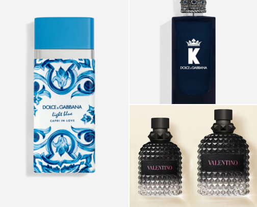Parfumes cover photo collage