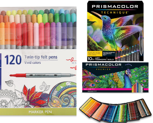 art supplies i actually use cover photo collage