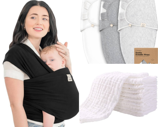 Baby Shower Items cover photo collage