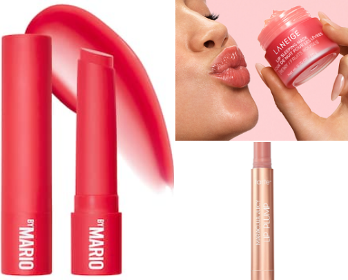 My favorite lip products cover photo collage