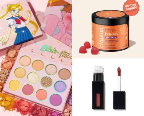 My favorite beauty recs cover photo collage