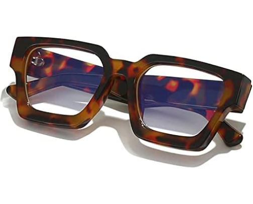 cute blue light glasses cover photo collage