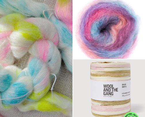 Luxury Yarns: My Dream & Tried Collection cover photo collage