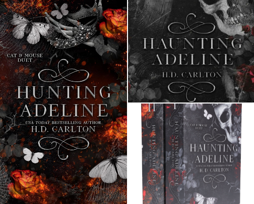 Read Free - Haunting Adeline: Cat and Mouse Duet, Book 1 collector editions cover photo collage