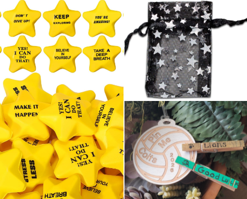 Volleyball Team Gifts and Goodie Bag Ideas cover photo collage