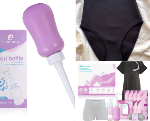 Realistic Postpartum & Newborn Survival cover photo collage