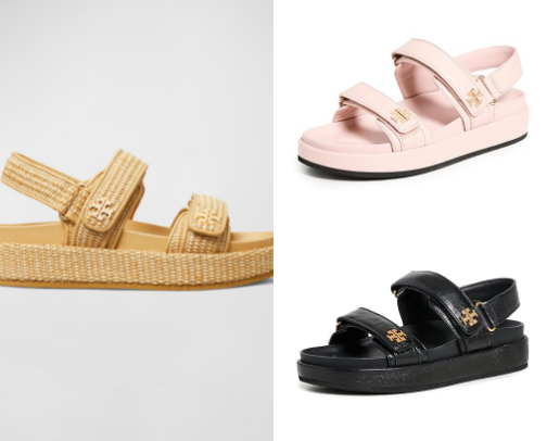 TORY Burch Sandals cover photo collage