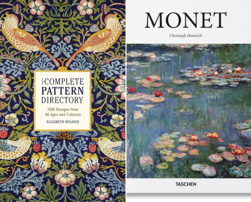 The Surface Pattern Design Library - Visual Beauty, Home Decor & Fashion cover photo collage
