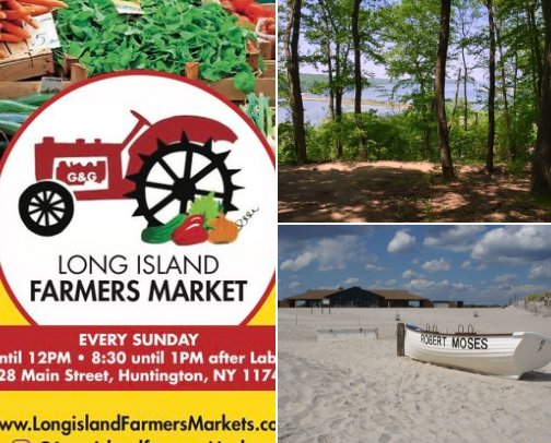 Places to go to on Long Island cover photo collage