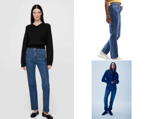 In Love with Denim cover photo collage