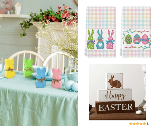 Easter Decor cover photo collage