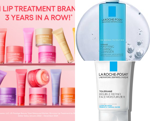 Skin care cover photo collage