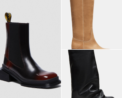 Fall boots rotation cover photo collage