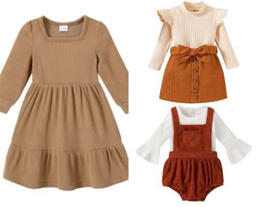 Baby Girl Fall Finds cover photo collage