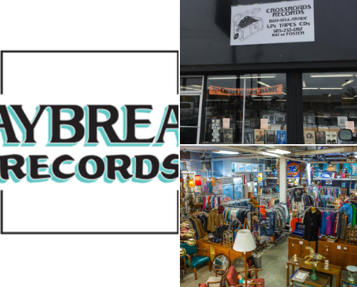 Record and Vintage Stores in Oregon and Washington I recommend cover photo collage