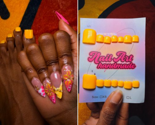 Press On Nails 💅🏾 cover photo collage