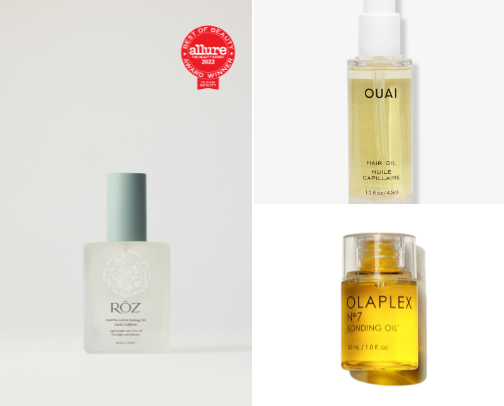 Ultimate Hair-Oil Guide: Glow, Shine & Slay ✨ cover photo collage