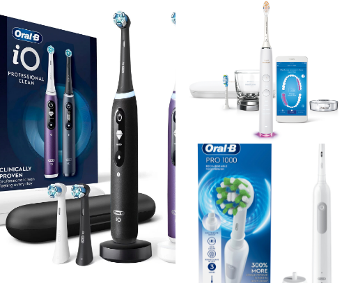 Dentist-Approved Electric Toothbrushes cover photo collage