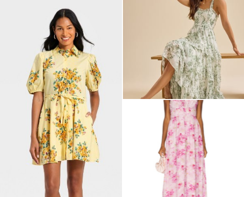 Spring Dresses cover photo collage