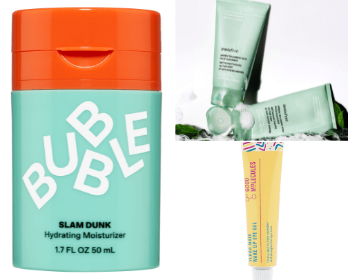 My skincare routine cover photo collage