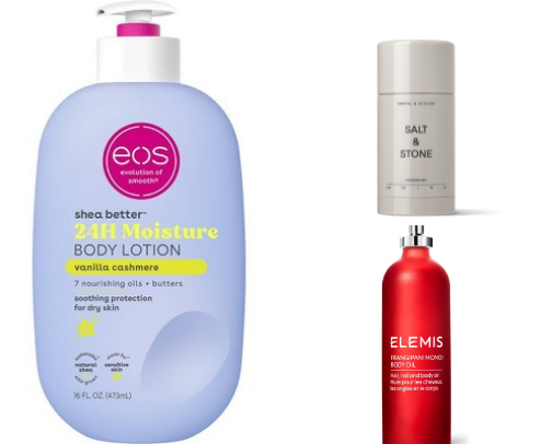 Body and Skincare Must Haves cover photo collage